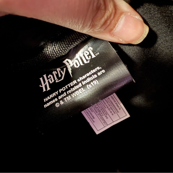 Hot Topic Harry Potter Slytherin Quilted Mini Backpack - Picture 6 of 6